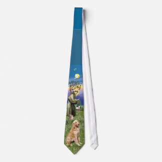 Gravata Santo Francis / Ouro Retriever Tie