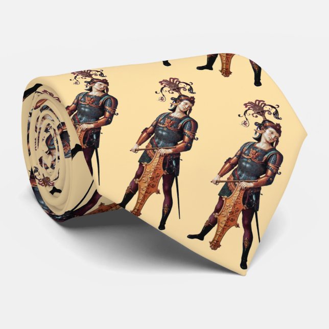 Gravata Santo George, padrão de marfim (Rolled)