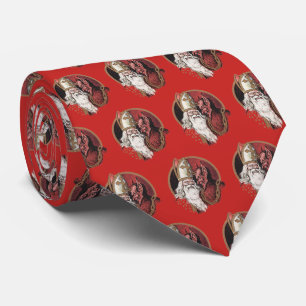 Gravata Santo Nicholas e Krampus