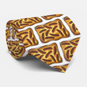 Gravata Sapo britânico da Comida inglesa no salsicha do Bu