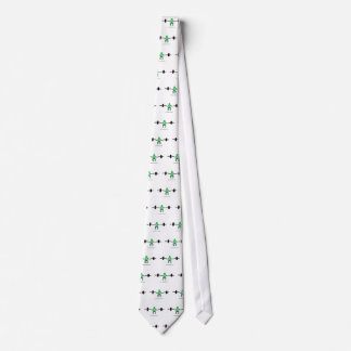 Gravata sapo com peso verde