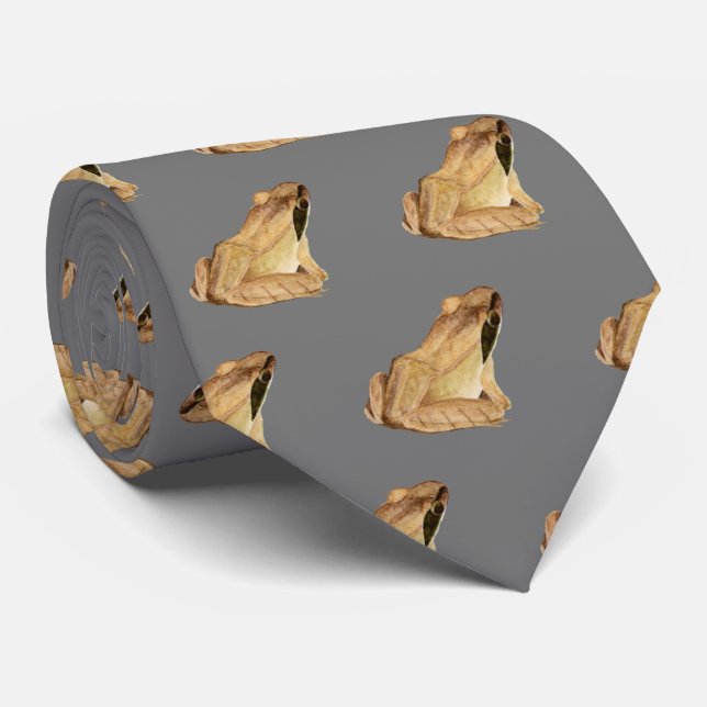 Gravata Sapo de madeira (Rolled)