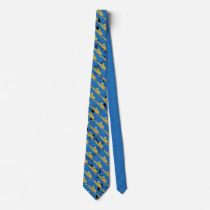 Gravata Saxofone Notes Tie