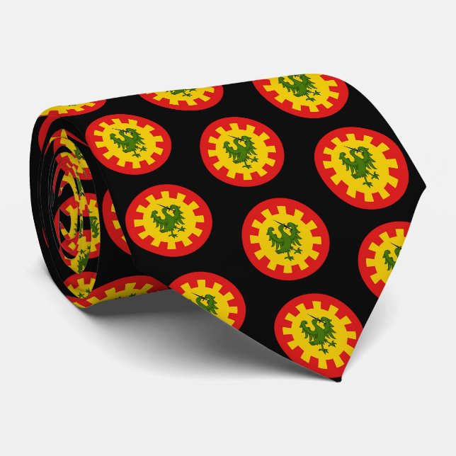 Gravata SCA College of Saint Christina Populace Badge Tie (Rolled)