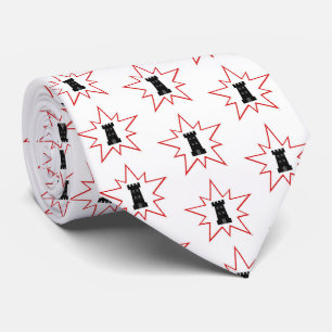 Gravata SCA NorthKeep Populace Crachá Tie