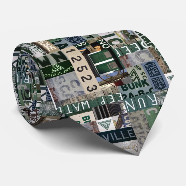 Gravata Scatico amarrado toda acima (Rolled)