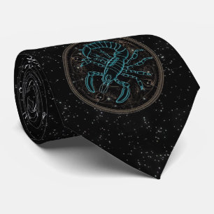 Gravata Scorpio Astrology Zodiac Neck
