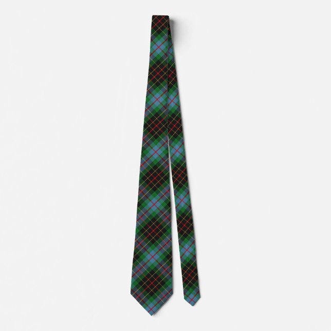 Gravata Scottish Clan Brodie Hunting Tartan Tie (Frente)