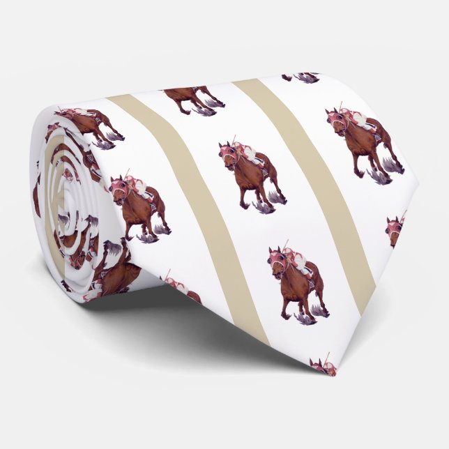 Gravata Seabiscuit derrota o almirante da guerra em Race N (Rolled)