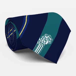 Gravata Seattle (Washington), bandeira da cidade, Neck Tie
