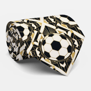 Gravata Seda de Futebol Gentleman Jogador de Esportes