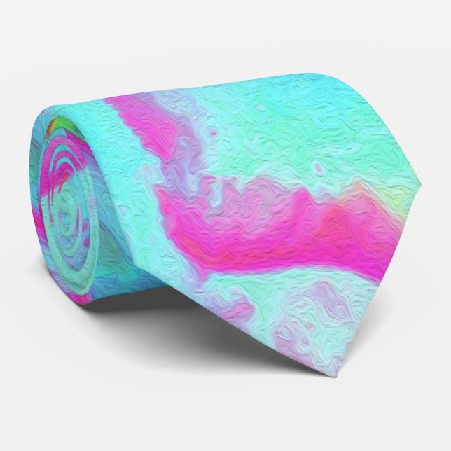 Gravata Sedum Rosette Quente Rosa e Azul Suculente (Rolled)