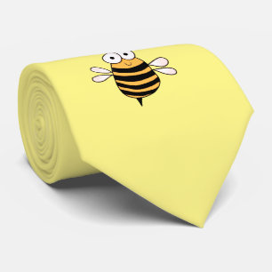 Gravata Seja Feliz Bumble Bee