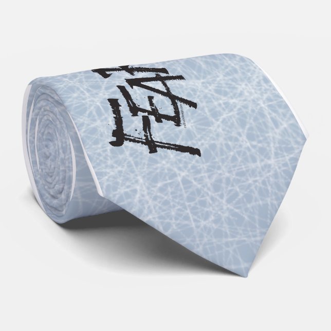 Gravata Sem rosto (Hockey) (Rolled)