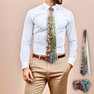 Gravata Sem título 2 por Paul Klee, Abstrato Art