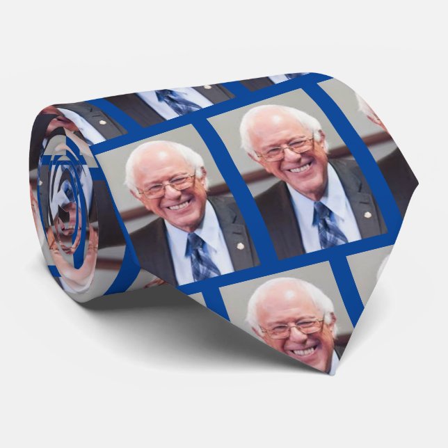 Gravata Senador Bernie Sanders 2020 Necktie (Rolled)