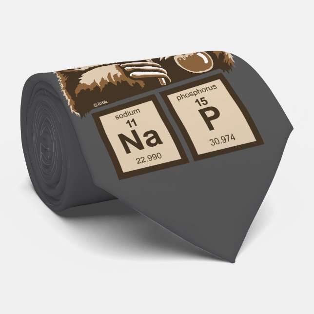 Gravata Sesta descoberta preguiça da química (Rolled)