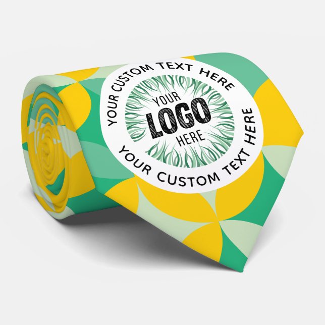 Gravata Seu Monograma Personalizado ou Texto (Rolled)