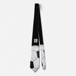 Gravata Seu próprio presente dos esportes do futebol do