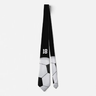 Gravata Seu próprio presente dos esportes do futebol do