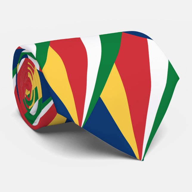Gravata Seychelles Flag (Rolled)