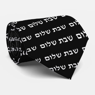 Gravata Shabbat Shalom Hebraw Judeu Shabbos