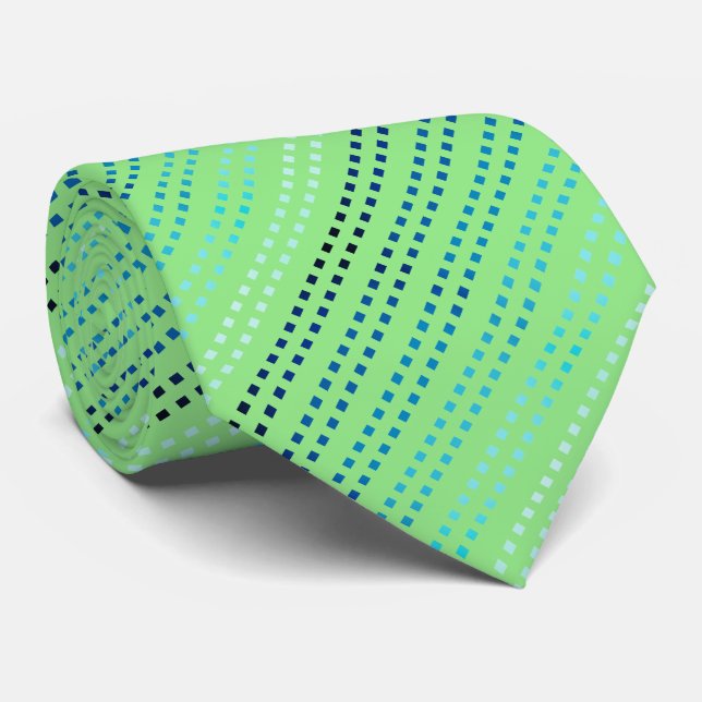 Gravata Shades of Blue with Changeable Background Color (Rolled)