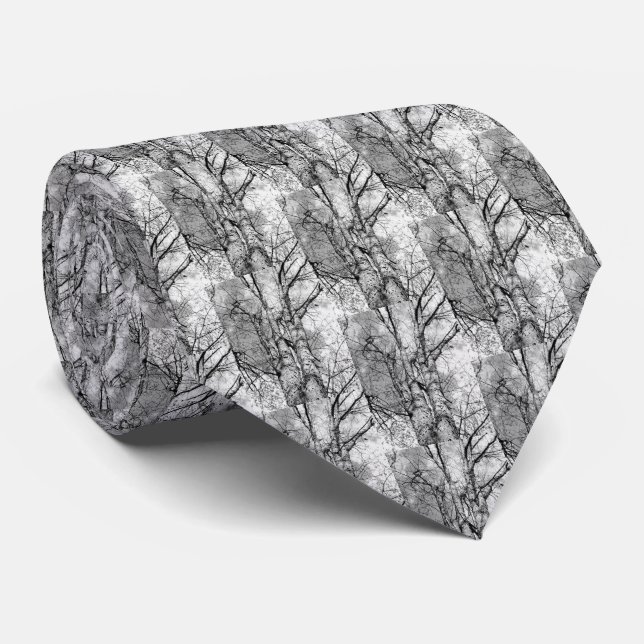 Gravata Shagbark Hickory Tree Necktie - Original (Rolled)