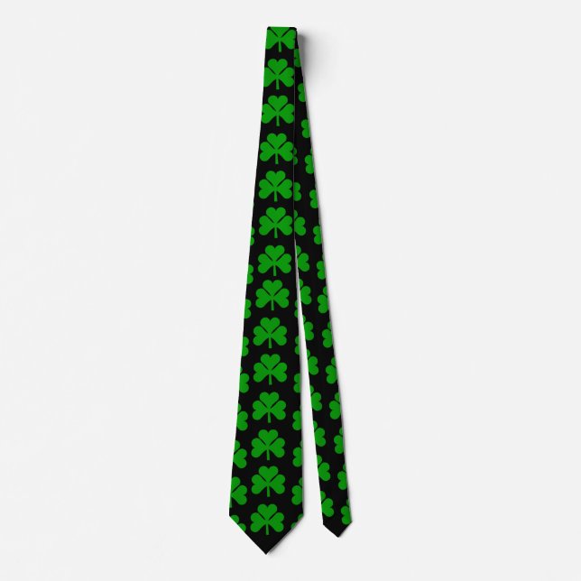 Gravata Shamrock Impressão Tie (Frente)