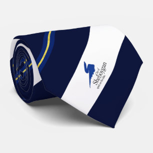 Gravata Sheboygan (Wisconsin), bandeira da cidade, Neck Ti