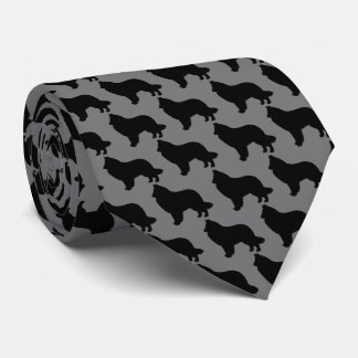 Gravata Sheepdog belga Silhouettes Pattern Dog Lover's