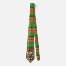 Gravata Shepherd Red and Green Plaid Holiday Christmas 