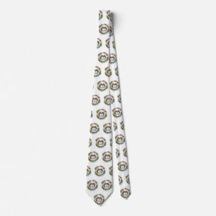 Gravata Shih Tzu Christmas Wreath Festivo Pup