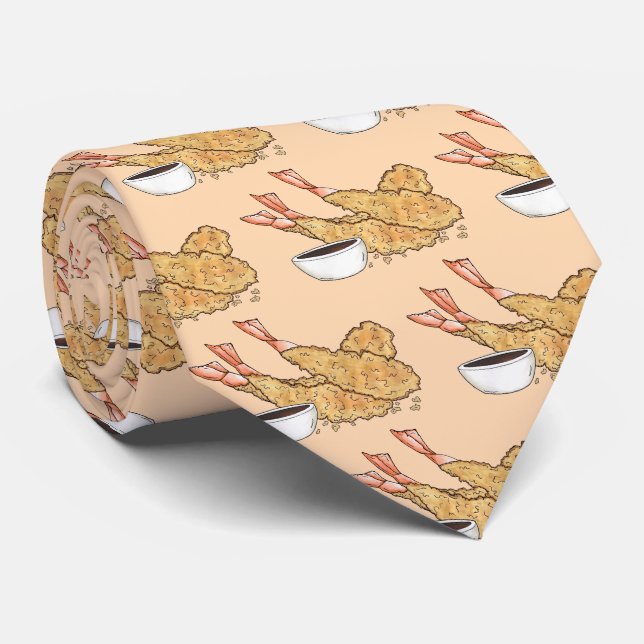 Gravata Shrimp Prawn Ebi Tempura Cuisine Comida Japonesa (Rolled)