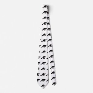 Gravata Silhouette do canhão da Guerra Civil Americana