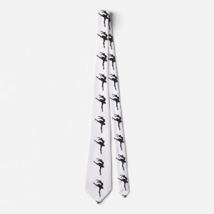 Gravata Silhueta da bailarina