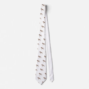 Gravata Silhueta da cor de Lagotto Romagnolo