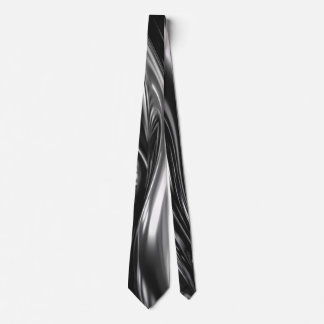 Gravata Silver Metal Fluente