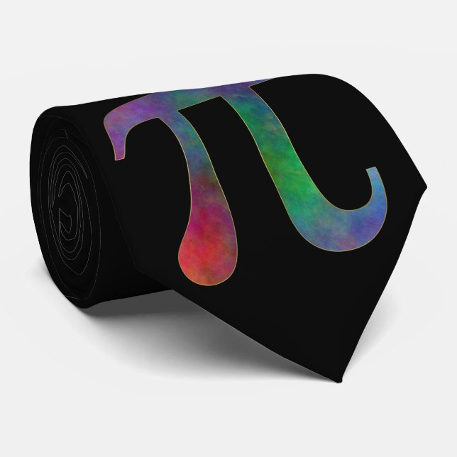 Gravata Símbolo do Pi (Rolled)