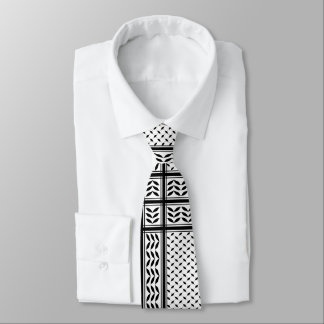 Gravata Símbolo Keffiyeh do Padrão de Resistência Palestin
