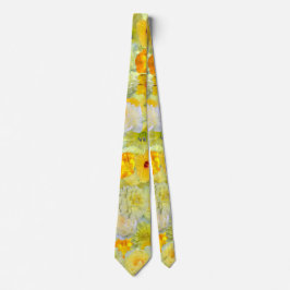 Gravata Simple Yellow Floral Wedding Groomsmen Collection
