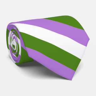 Gravata Sinalizador de orgulho do Genderqueer