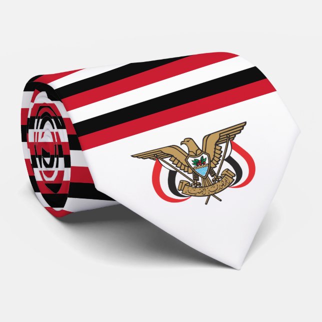 Gravata Sinalizador e Emblema iemenita, Bandeira do Iêmen (Rolled)