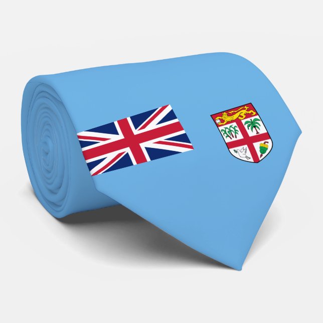 Gravata Sinalizador Fijiano (Fiji) (Rolled)
