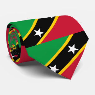 Gravata Sinalizador santo Kitts e Nevis