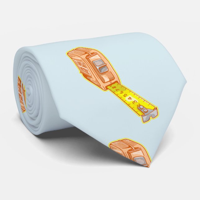 Gravata Sistema métrico de medida de fita (Rolled)