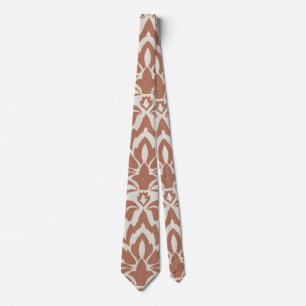 Gravata Skaymarts Modern Trendy Brown and White Office