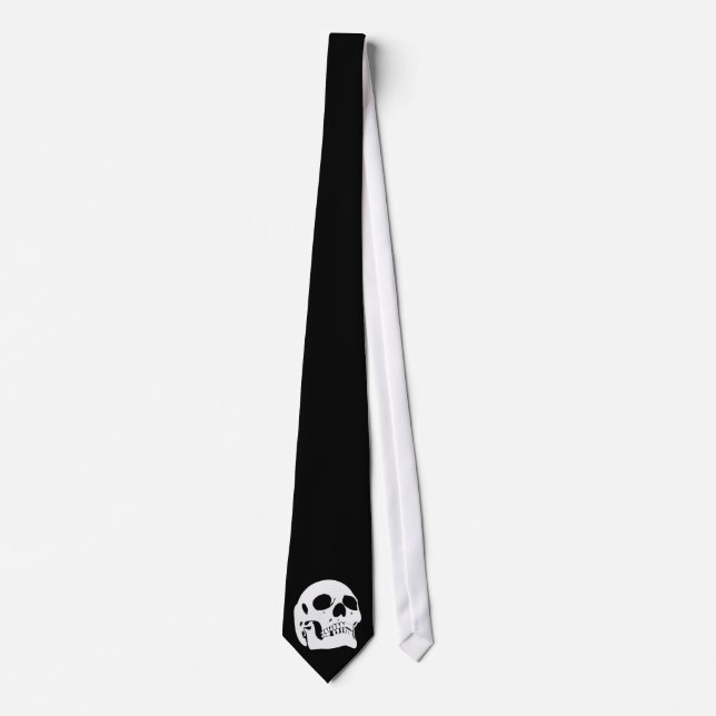 Gravata skullz de solo: (Frente)