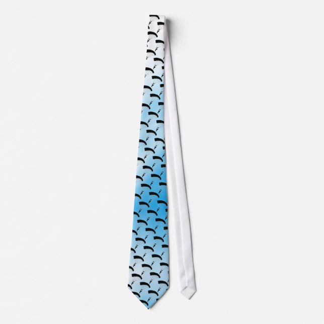 Gravata Skydiving Design Necktie (Frente)