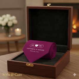 Gravata Sleek Minimalist Modern Wedding Burgundy